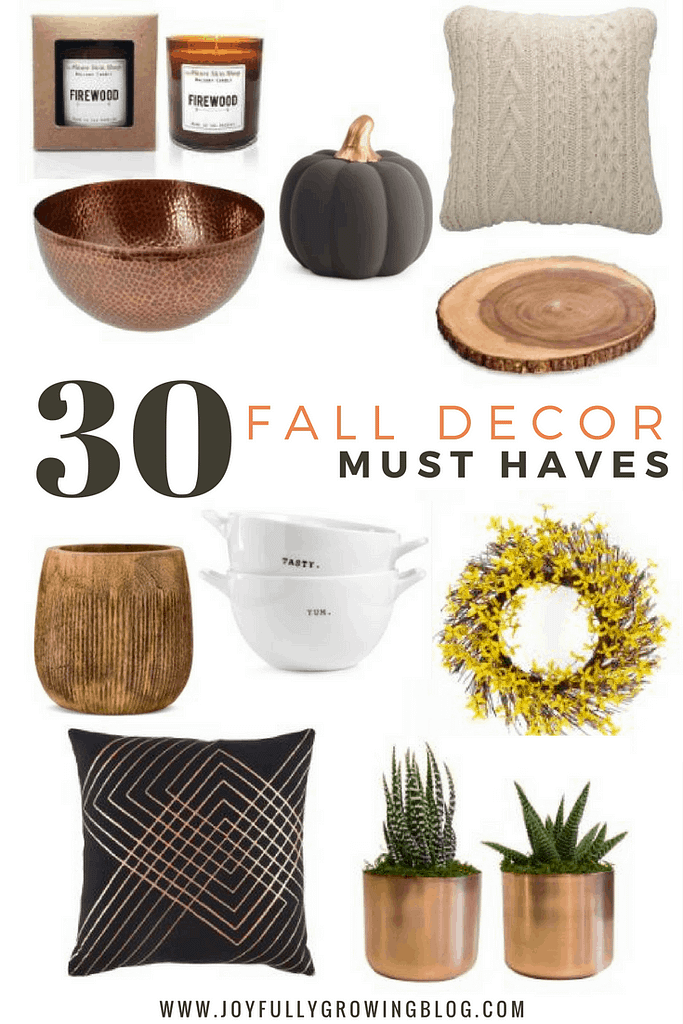 30 Fall Decor Must Haves