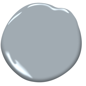 Pike's Peak Gray paint color swatch