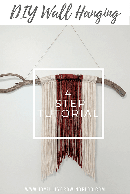 How To: Super Simple DIY Wall Hanging