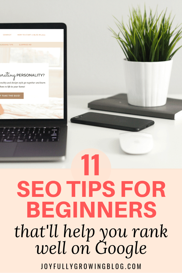SEO tips for beginners