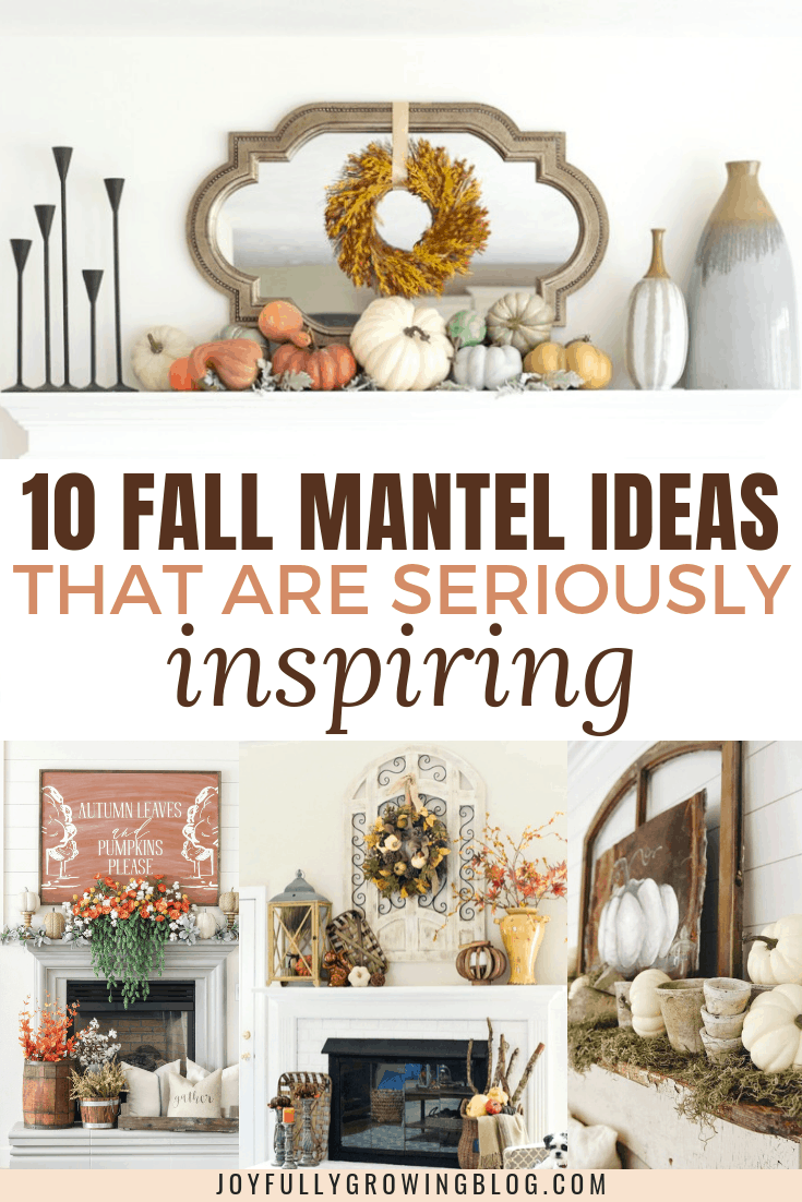 Fall mantel ideas compilation