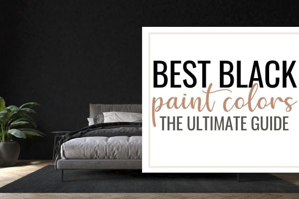 10 Best Black Paint Colors Ultimate Color Guide 2022 - Best Black Paint Colors For Interior Walls