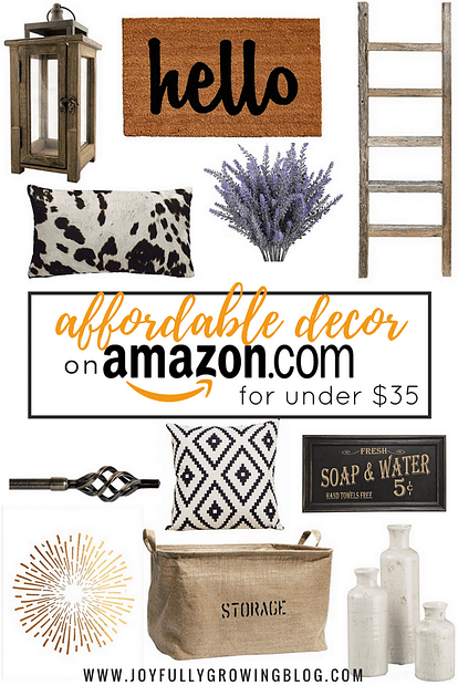 Affordable Decor Finds on Amazon for Under $35 | Budget-friendly decor that will look good with any style | The best decor on Amazon