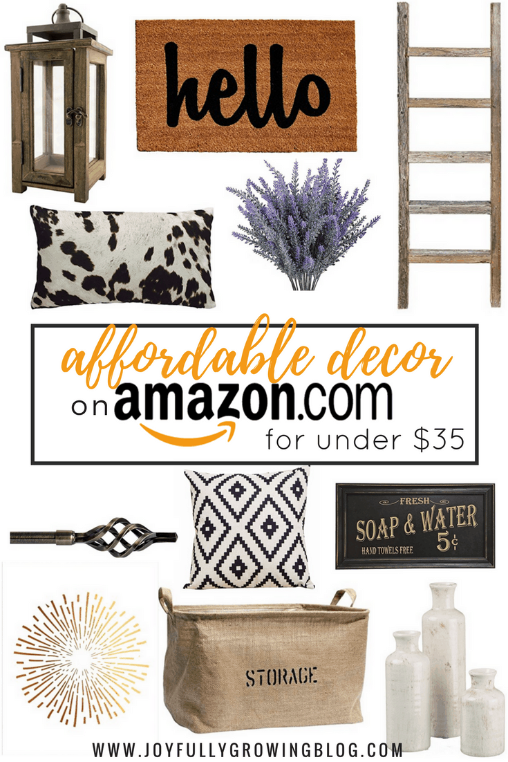 Affordable Decor Finds on Amazon for Under $35 | Budget-friendly decor that will look good with any style | The best decor on Amazon