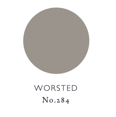 Worsted (No. 284) by Farrow and Ball paint color swatch